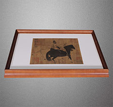 安宁书画装裱配框服务案例